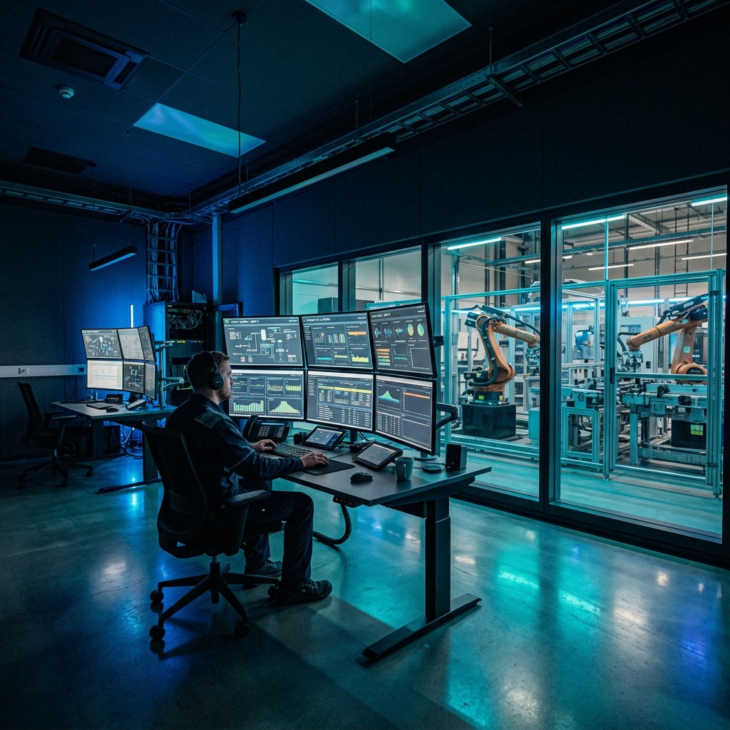 Centro de control de automatización industrial Fluxotec